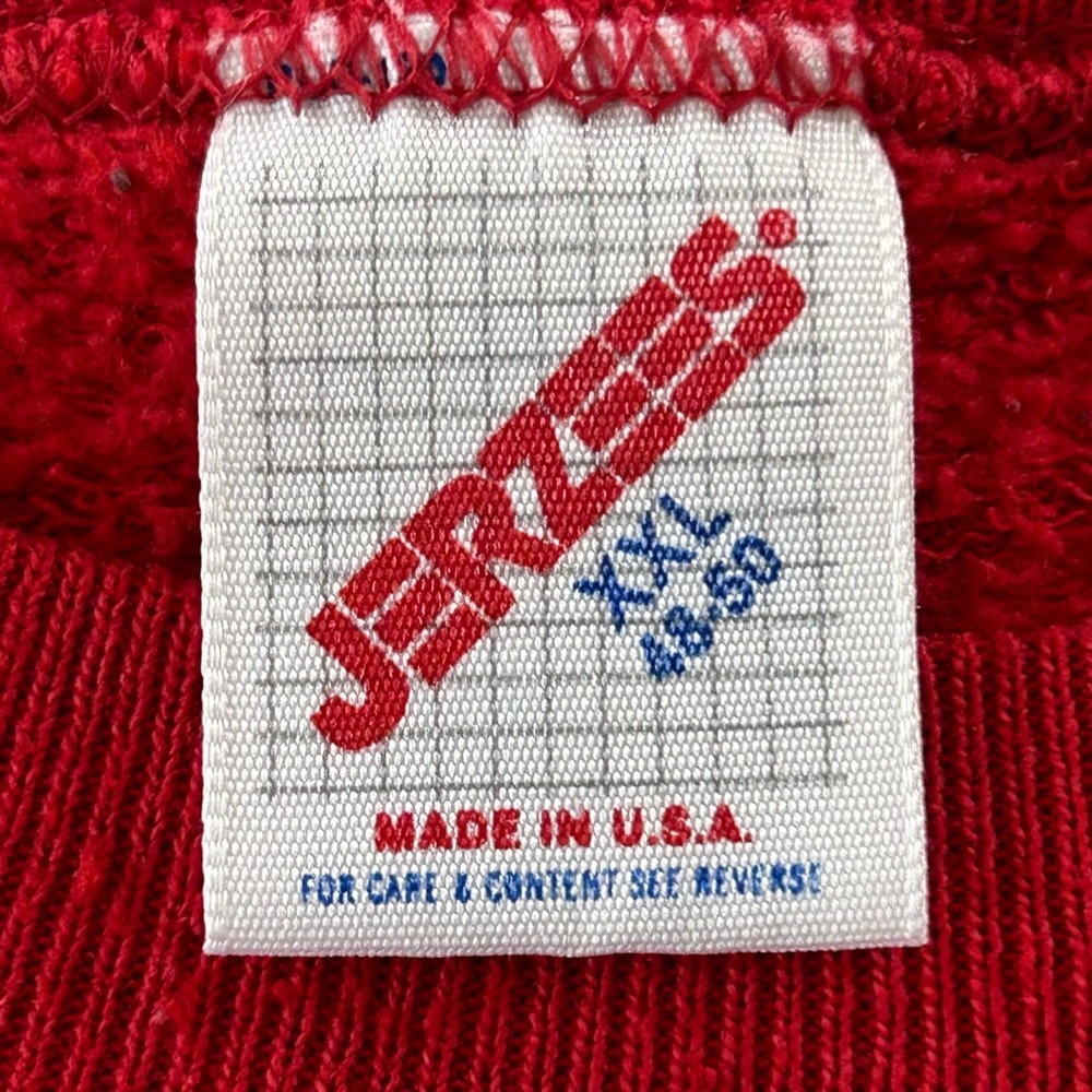 Vintage 90s Gamka Construction Equipment Raglan Crewneck Sweatshirt USA… - Picture 4 of 13